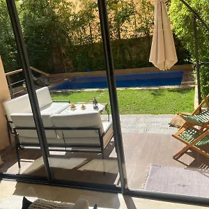  Villa Family Palms Luxe Marrakech With Private Pool